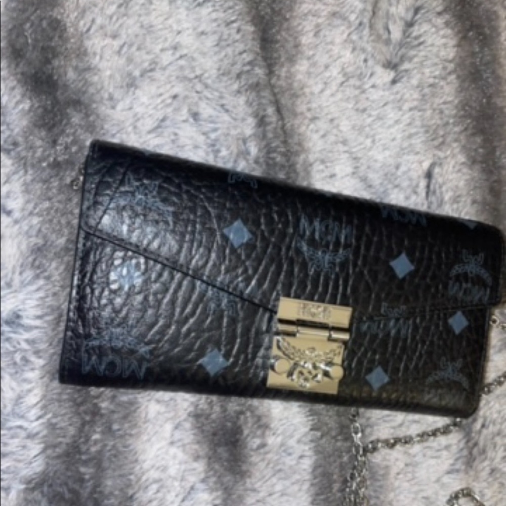 MCM cross body wallet